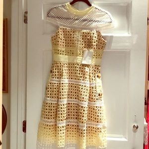 Self portrait inspired dress